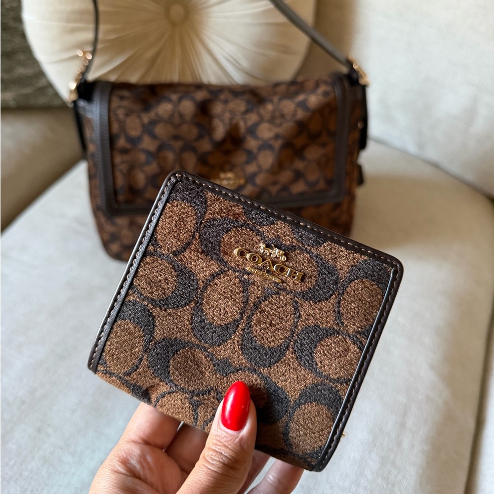 Coach Chenille Wallet